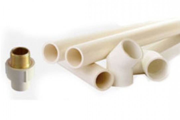 astm pipes material isolated on white background